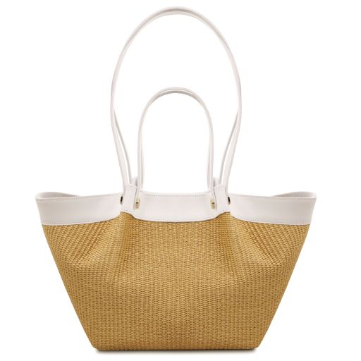SOLEIL — Raffia Shopping Bag