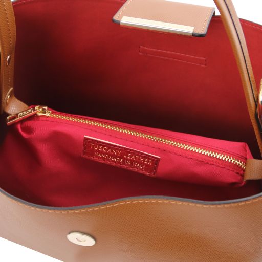 Clio - Sac seau en cuir