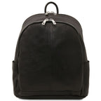 Canberra - 2 Compartments leather backpack