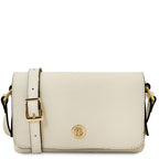 Biscuit - Sac bandoulière en cuir souple