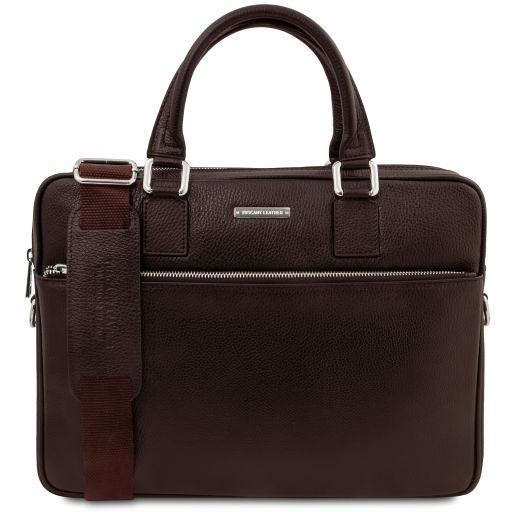 Ferrara - Cartable porte ordinateur en cuir