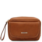 Ivan - Leather handy wrist bag for men