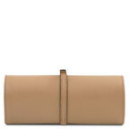 Soft leather jewellery case