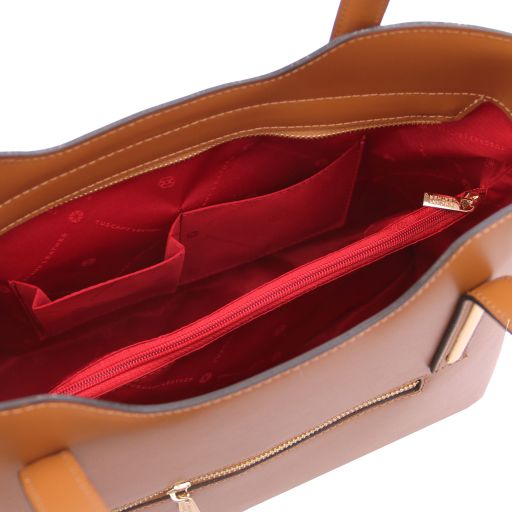 Olimpia - Sac cabas en cuir