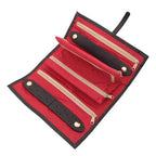 Soft leather jewellery case