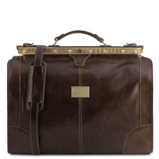 Madrid - Gladstone Leather Bag - Small size