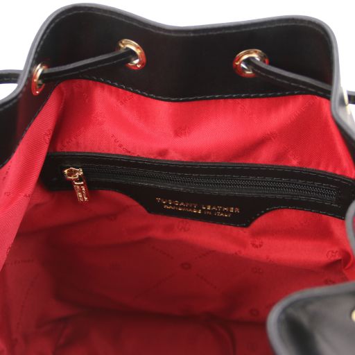 Vittoria - Sac seau pour femme en cuir