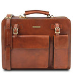 Venezia - Leather briefcase 2 compartments