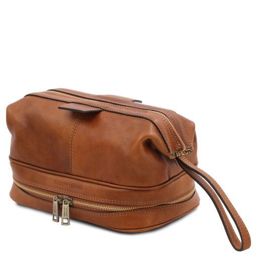 Jacob - Leather toilet bag