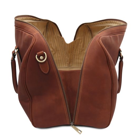 Lisbona - Sac de voyage en cuir - Grand modèle