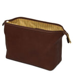 Smarty - Leather toiletry bag - Small size