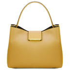 Clio - Leather secchiello bag