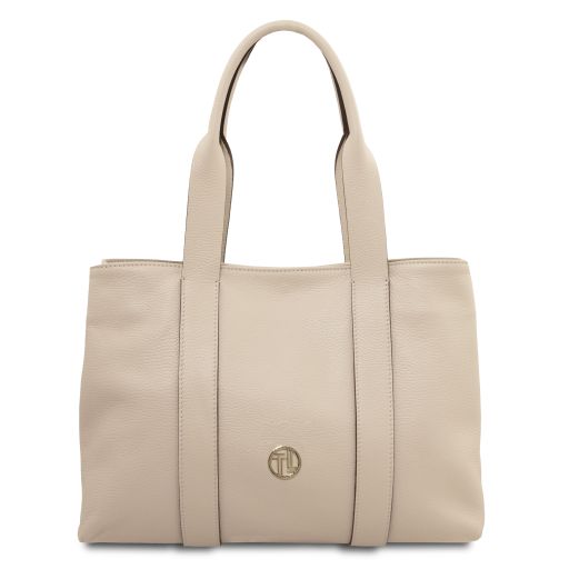Callie - Sac bandoulière en cuir souple Main image