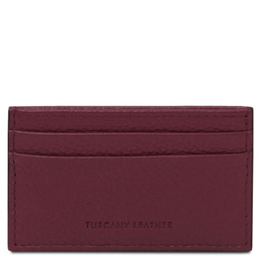 Leather card holder