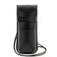 Exclusive leather crossbody case for glasses