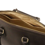 Layla - Leather duffle bag