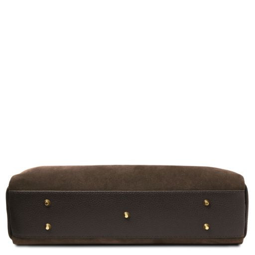 Eclaire - Suede leather shoulder bag