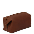 Smarty - Leather toiletry bag - Small size