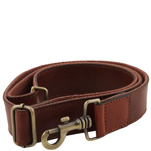 Bandoulière réglable en cuir pour cartables Main image