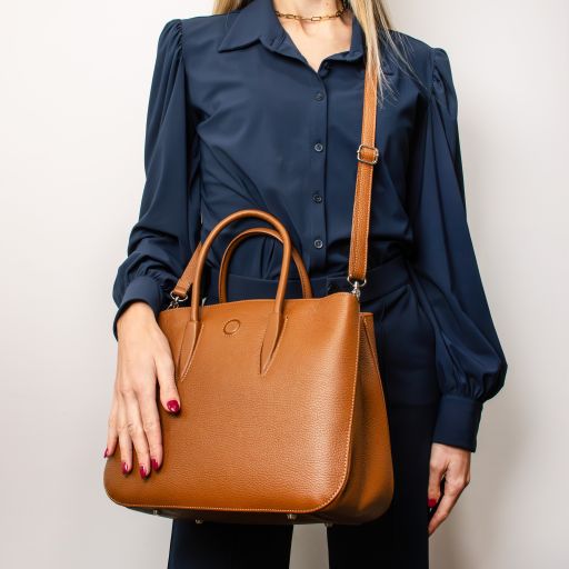 Camelia - Sac à main en cuir