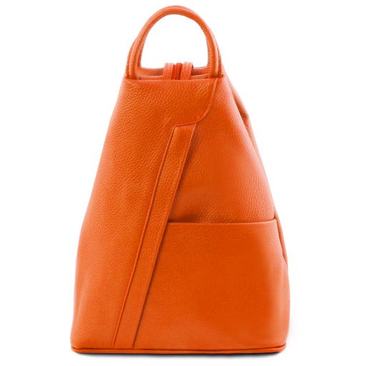 Shanghai - Sac à dos en cuir souple