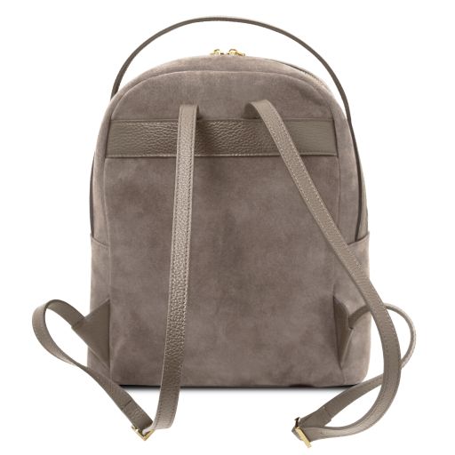 Volta - Suede leather backpack