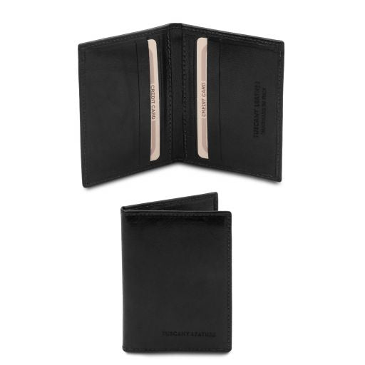 Elégant porte cartes en cuir