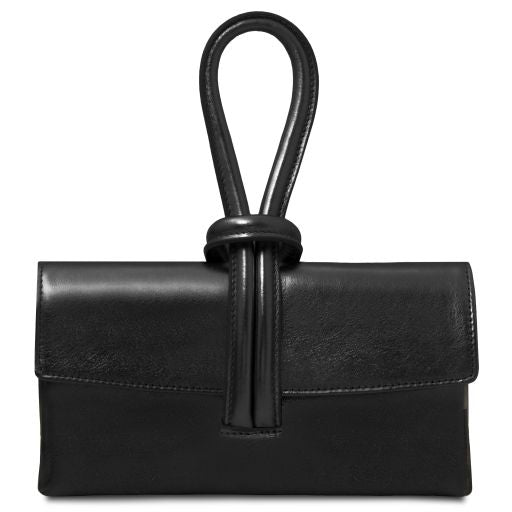 TL Bag - Metallic leather clutch