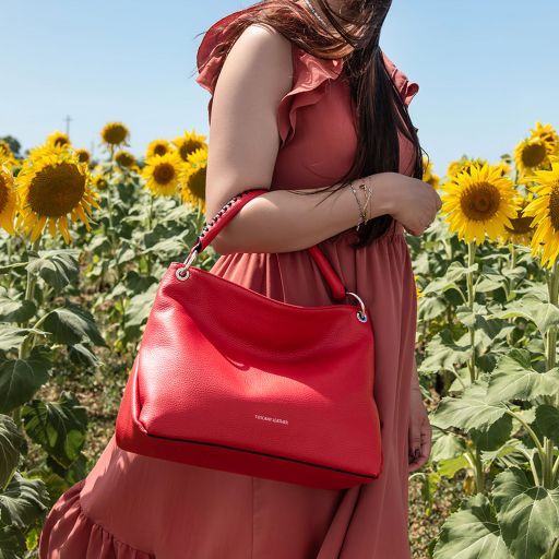TL Bag - Sac bandoulière en cuir souple