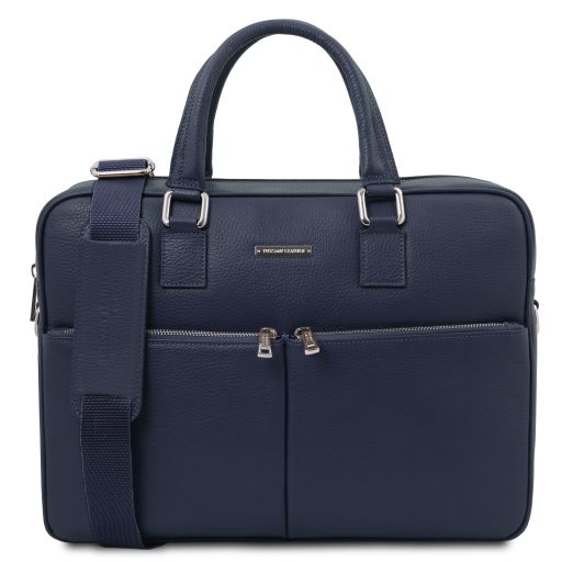Treviso - Cartable porte ordinateur en cuir