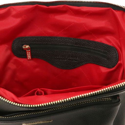 TL Bag - Sac à dos pour femme en cuir souple