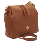 Amy - Sac shopping en cuir souple