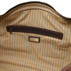 Lisbona - Travel leather duffle bag - Large size