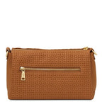 DEDALO — Woven Leather Crossbody Bag