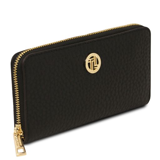 Financier - Exclusive zip around leather wallet