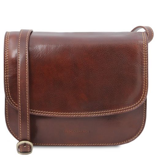 Greta - Sac bandoulière en cuir Main image