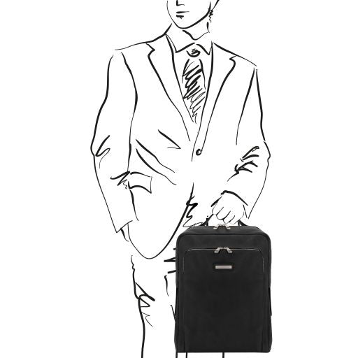 Bangkok - Sac à dos en cuir porte ordinateur