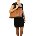 TL Bag - Leather shopping bag