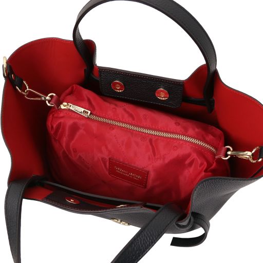 Legame - Sac shopping en cuir - Grand modèle