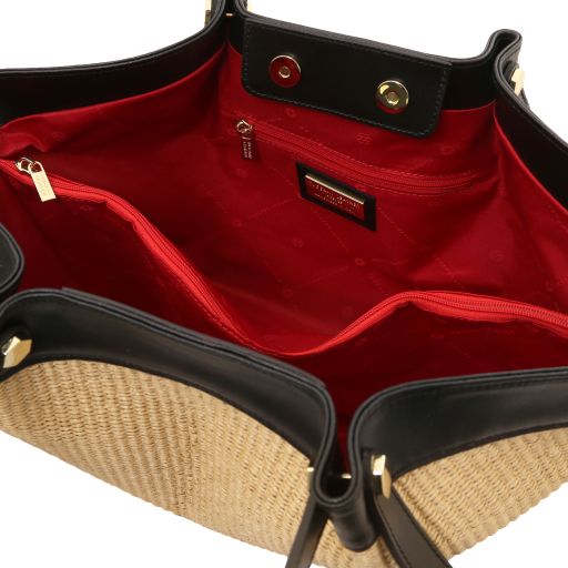 SOLEIL — Raffia Shopping Bag