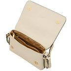 Biscuit - Sac bandoulière en cuir souple