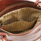 PATTY — Convertible Italian Leather Backpack Bag