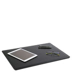 Sous-main de bureau en cuir