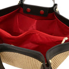 SOLEIL — Raffia Shopping Bag