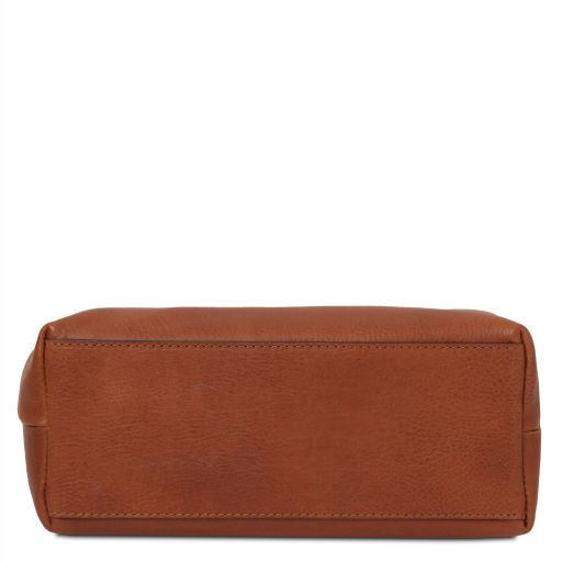 Smarty - Leather toiletry bag - Small size