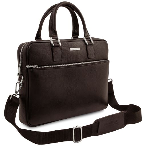Ferrara - Cartable porte ordinateur en cuir