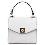Julia - Italian Leather Handbag – Compact Structure with Architectural Precision