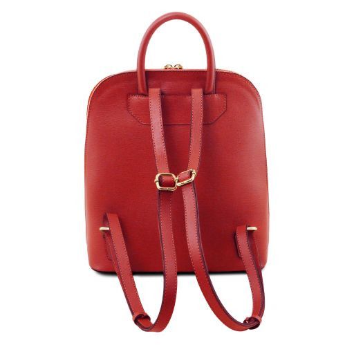 TL Bag - Saffiano leather backpack for women