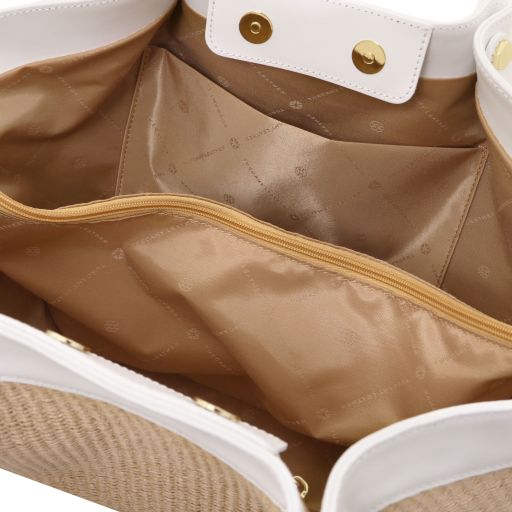SOLEIL — Raffia Shopping Bag