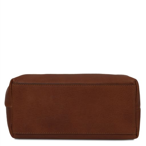 Smarty - Leather toiletry bag - Large size